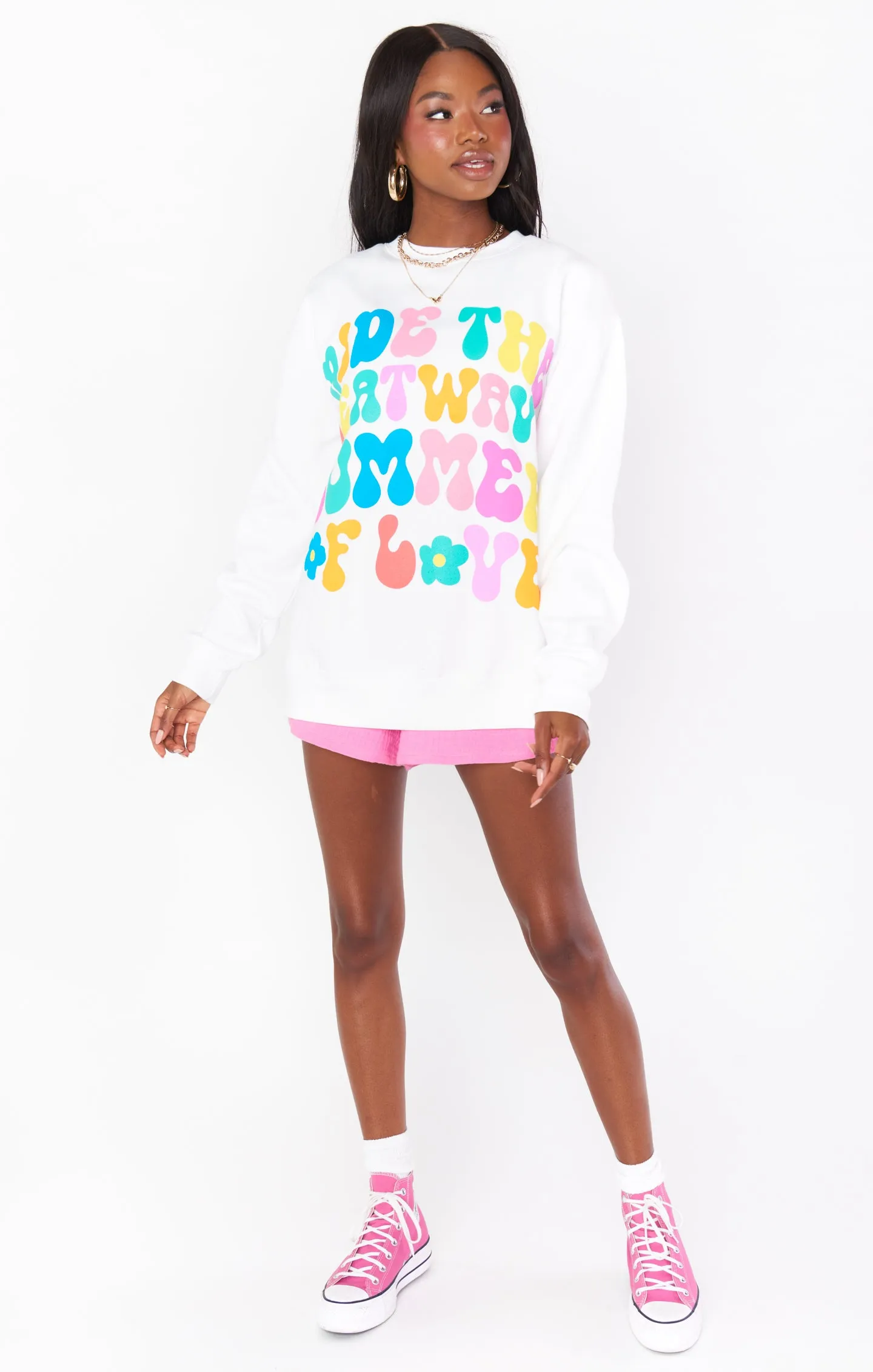 Stanley Sweatshirt ~ Grafik des Sommers der Liebe