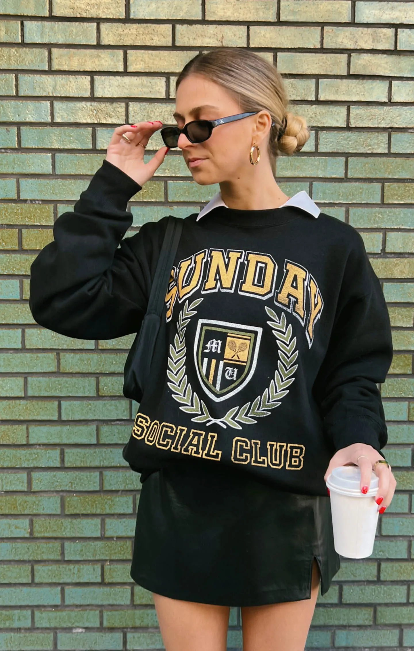 Stanley Sweatshirt ~ Sonntags-Grafik für soziale Anlässe