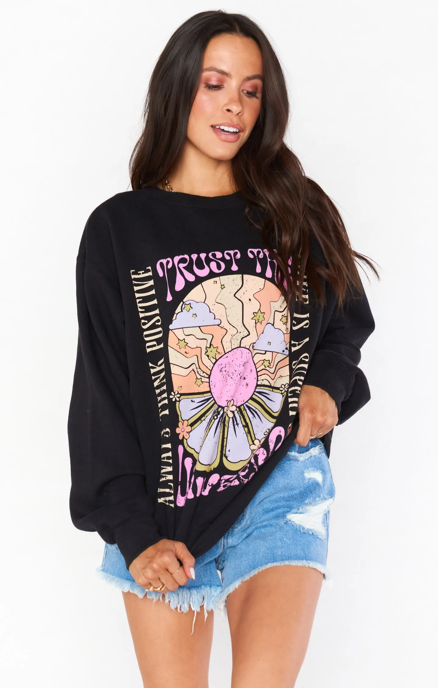 Stanley Sweatshirt ~ Vertraue dem Universum Grafik