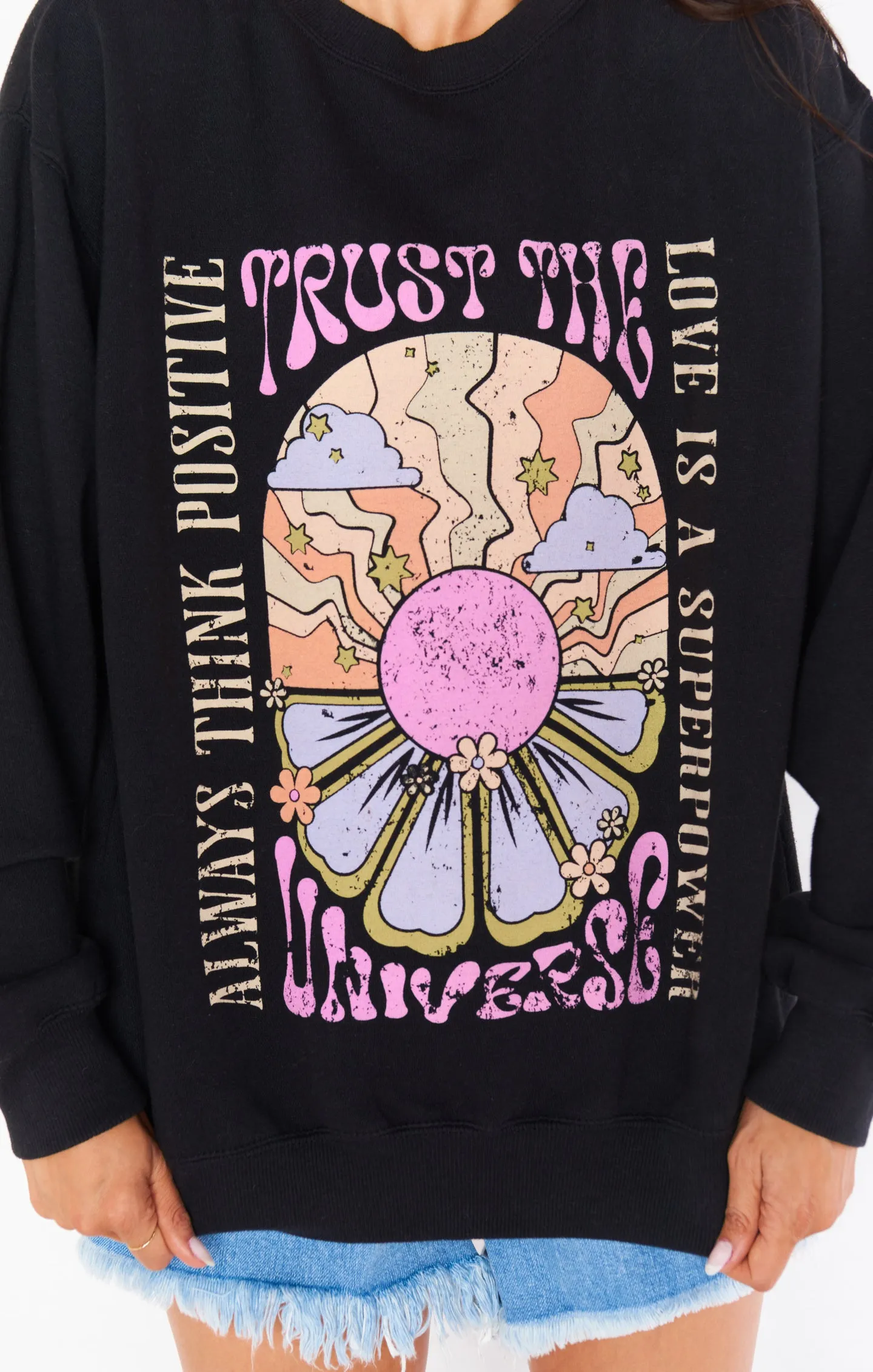 Stanley Sweatshirt ~ Vertraue dem Universum Grafik