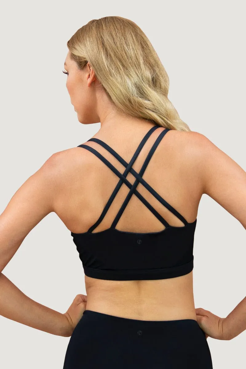 Stockholm Econyl® Bustier-Top | Onyx