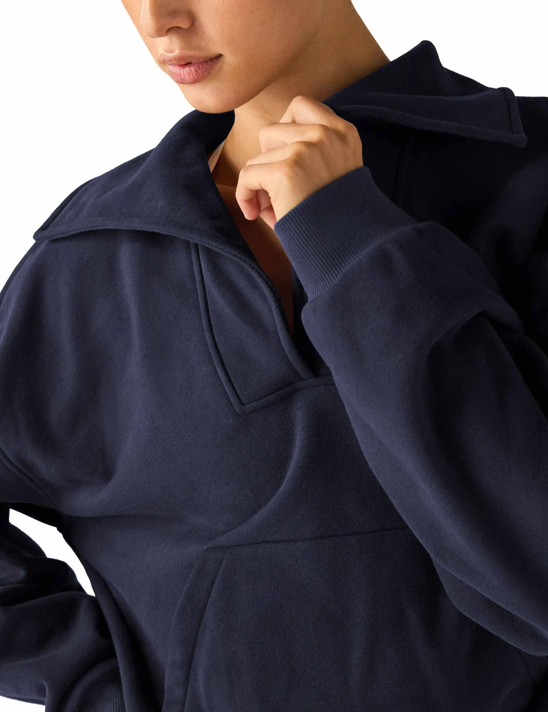 STREET SMART PULLOVER NACH DUNKELBLAU