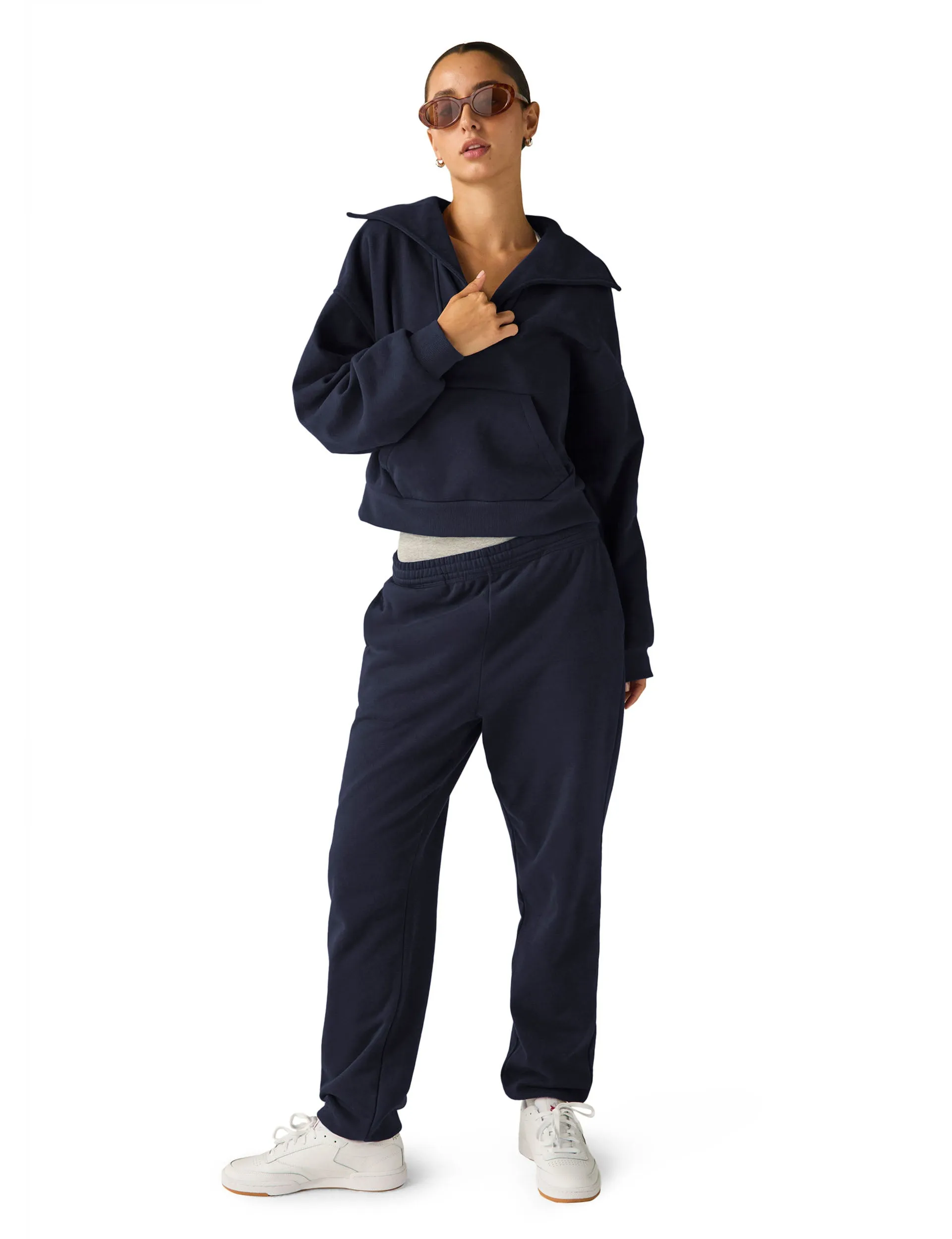 STREET SMART PULLOVER NACH DUNKELBLAU
