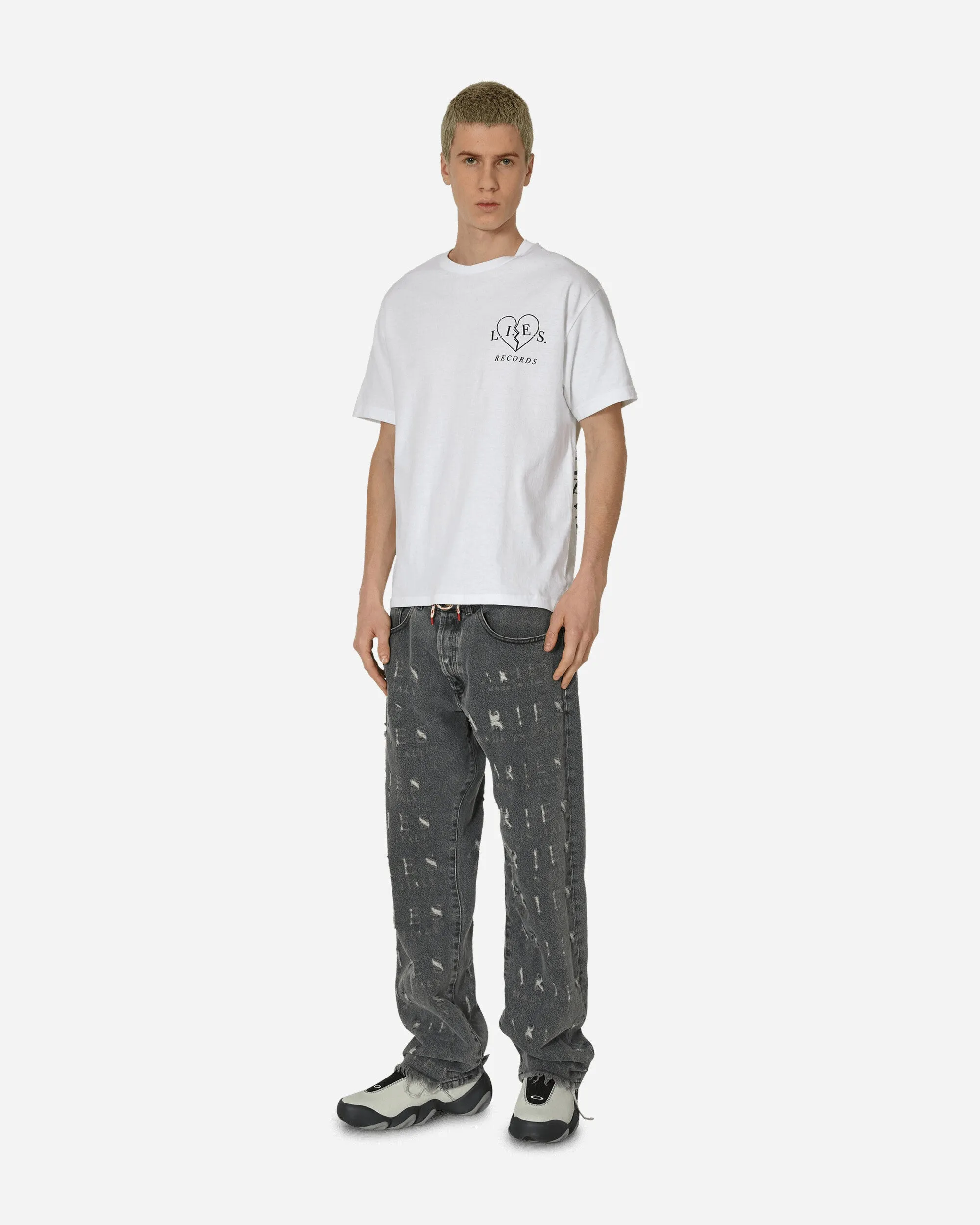 Verwirrte Falle der Liebe T-Shirt Weiß
