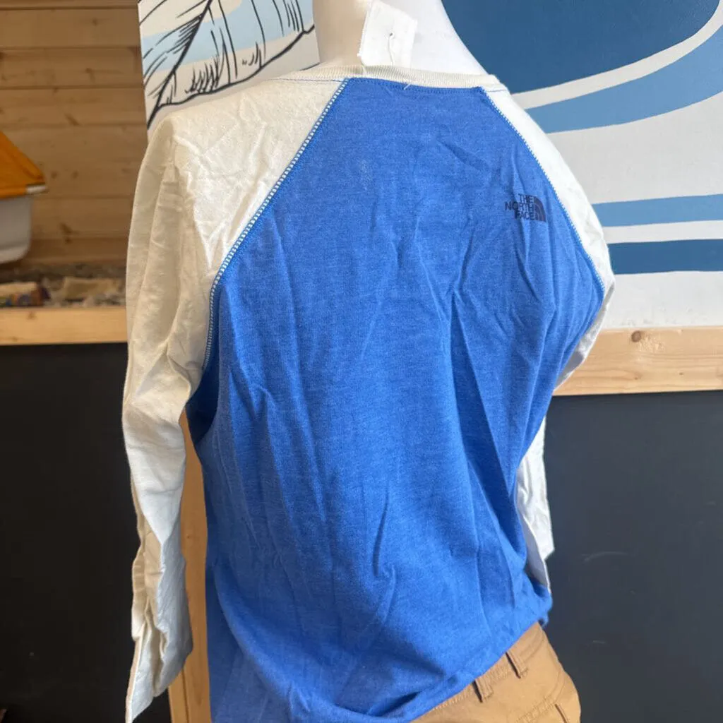 The North Face The North Face - Damen Abenteuer erwartet Langarm T-Shirt - UVP 54 $: blau-Damen-SM