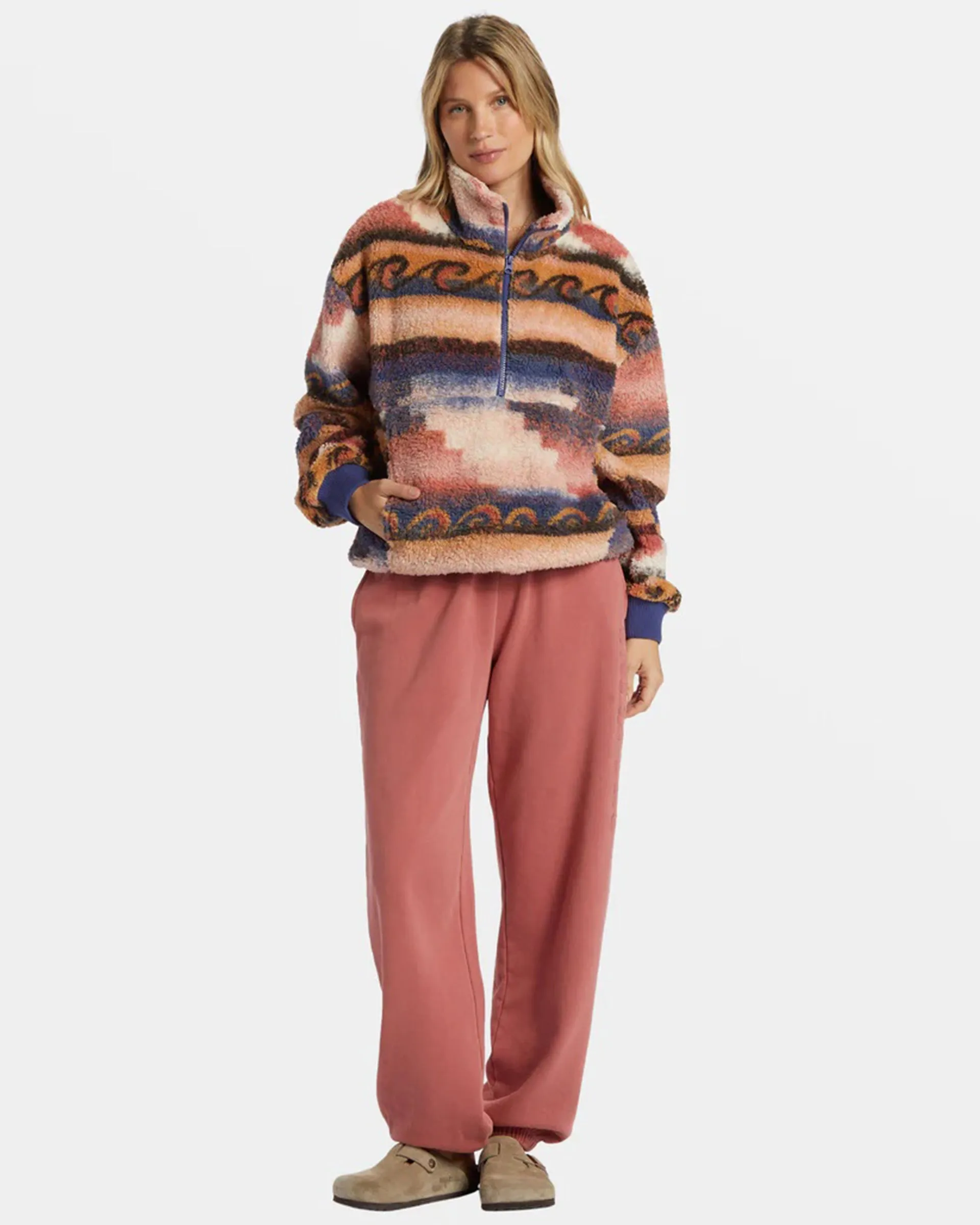 Time Off Halbzip-Fleece-Pullover