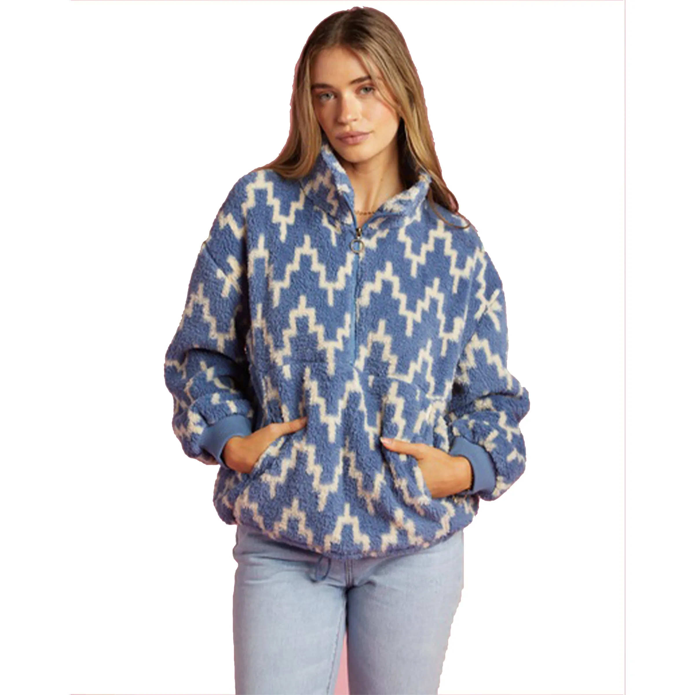 Time Off Halbzip-Fleece-Pullover