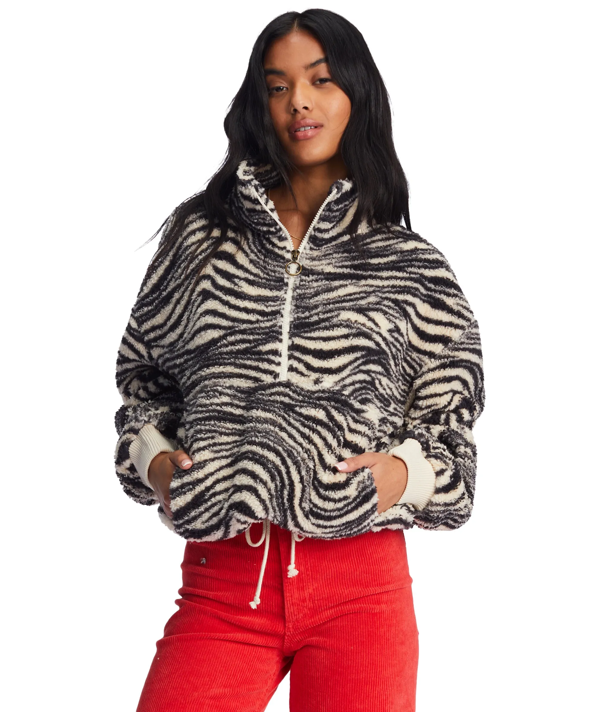 Time Off Halbzip-Fleece-Pullover