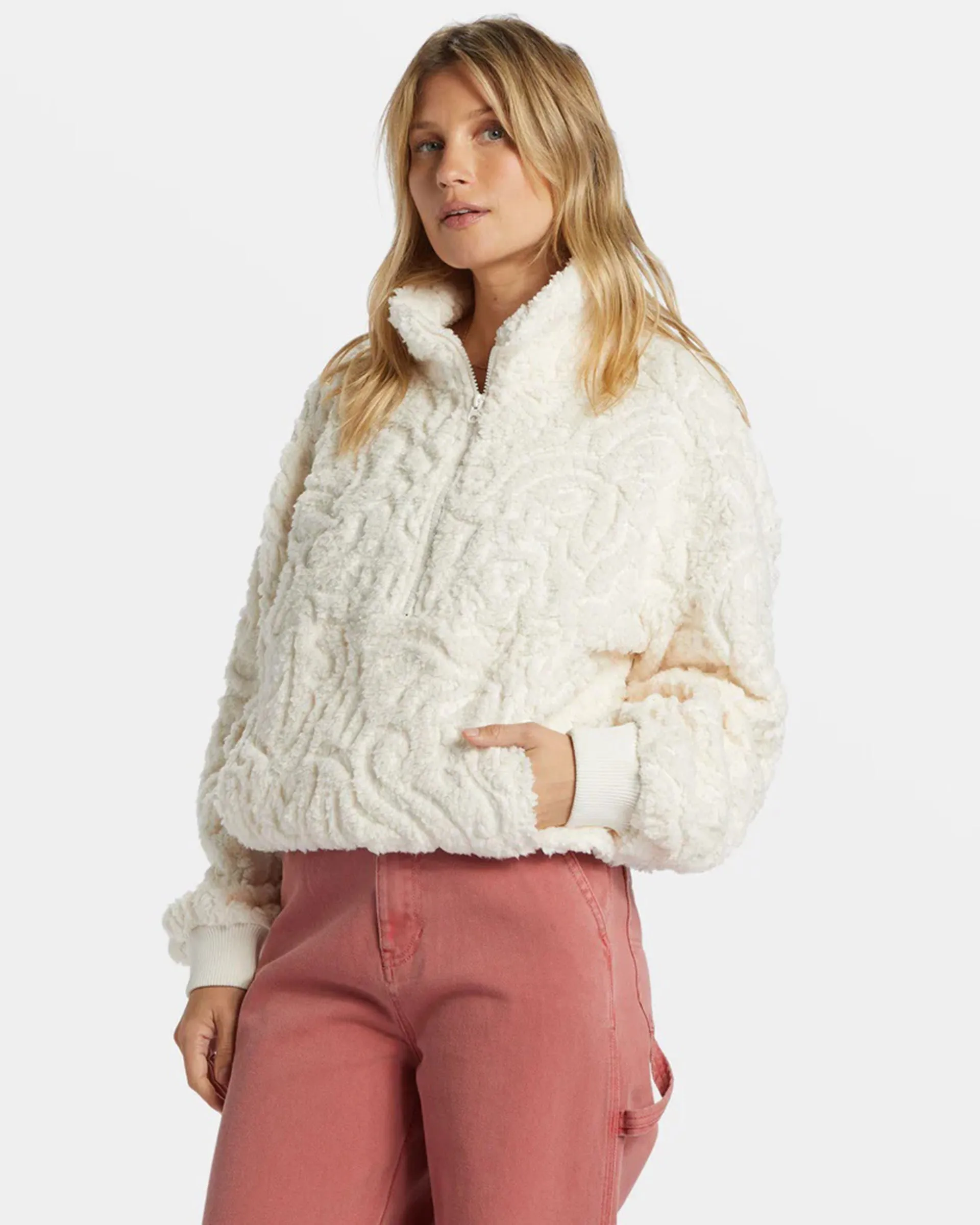 Time Off Halbzip-Fleece-Pullover