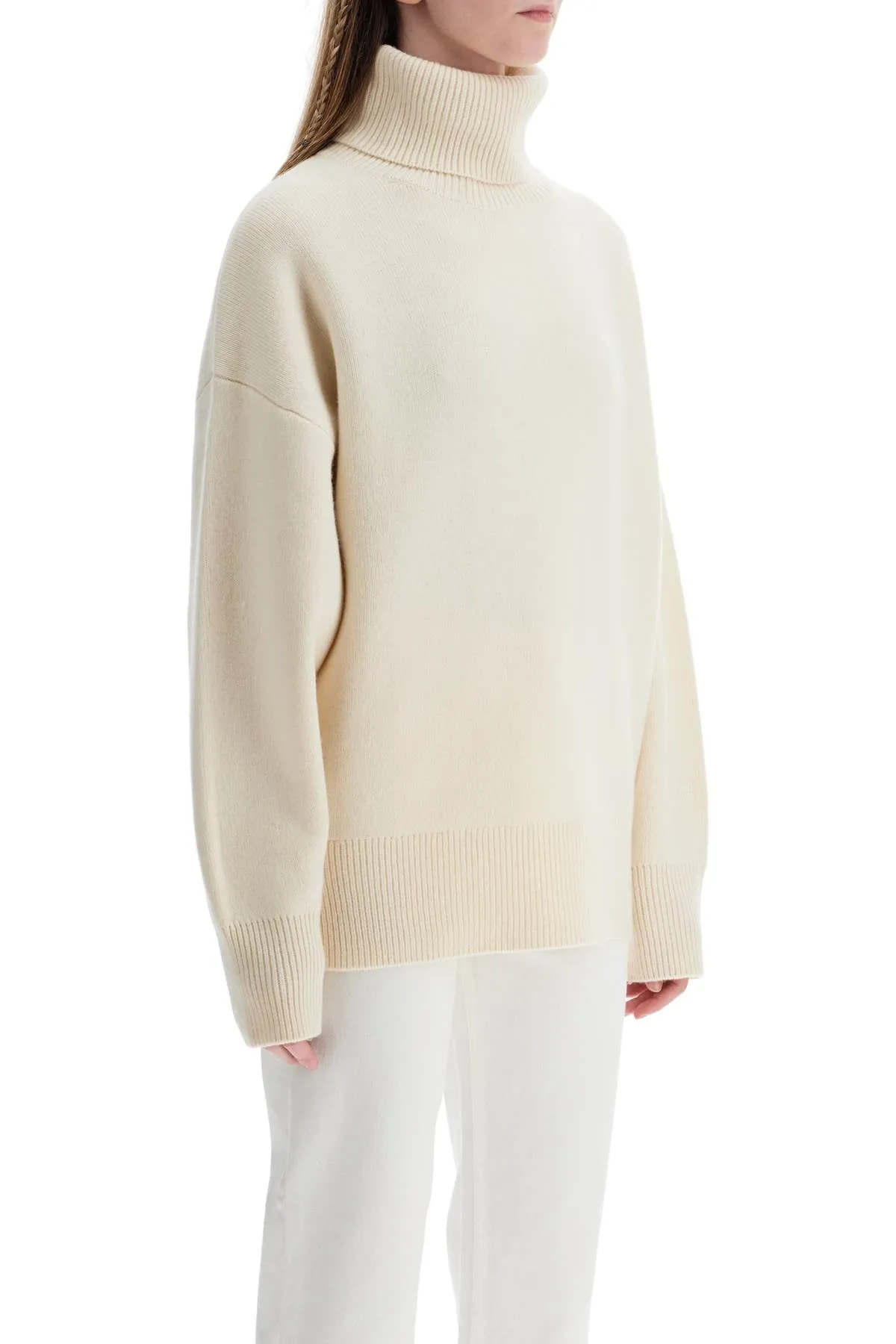 Toteme Damen Rollkragenpullover aus Schneewolle und Kaschmir