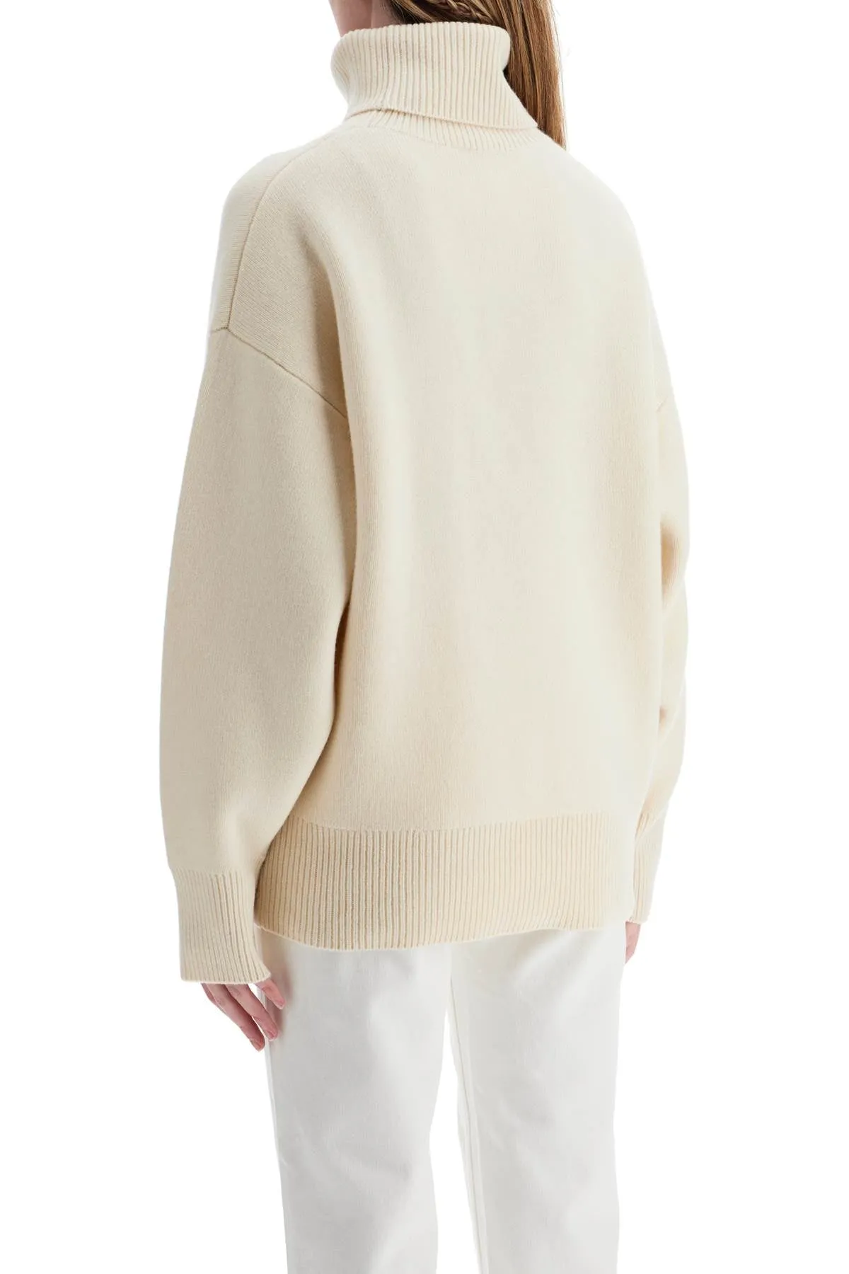 Toteme Damen Rollkragenpullover aus Schneewolle und Kaschmir