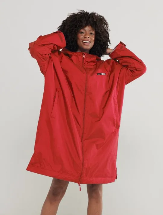 Vegane Unisex-Allwetter-Wasserfeste Bademantel & Camping-Mantel | Mehrere Farben