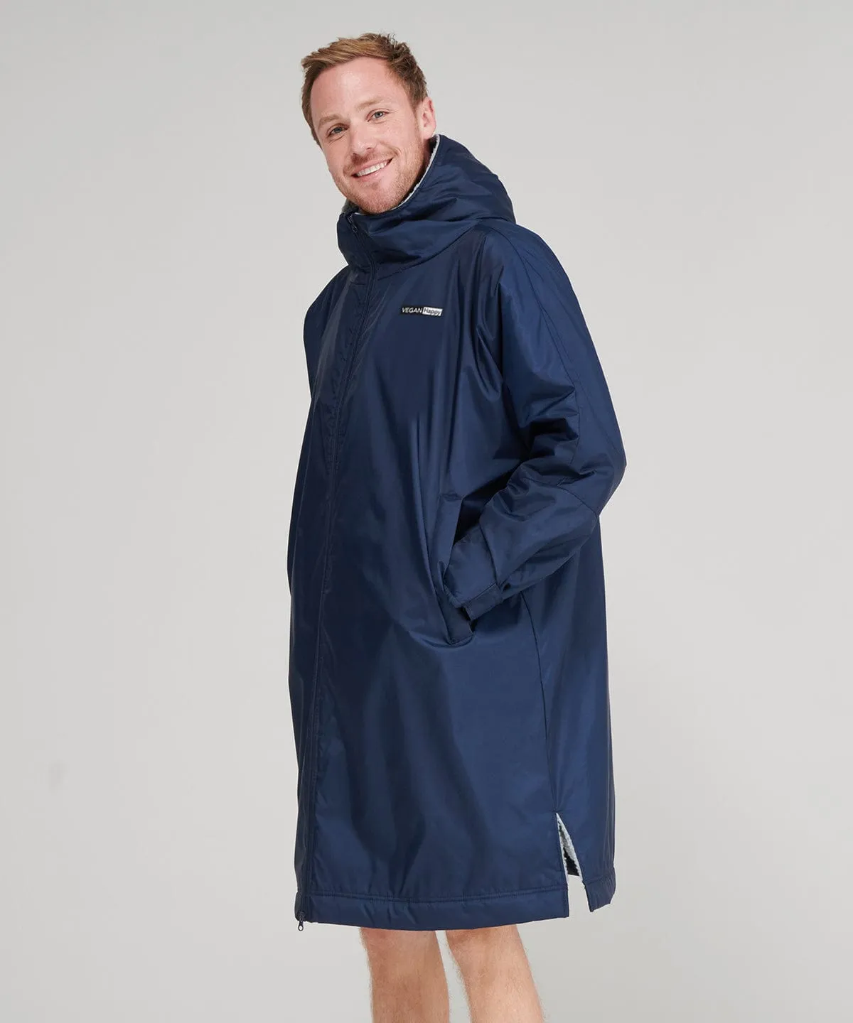 Vegane Unisex-Allwetter-Wasserfeste Bademantel & Camping-Mantel | Mehrere Farben