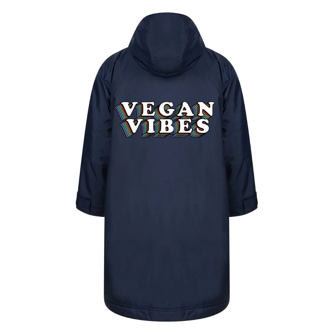 Vegane Unisex-Allwetter-Wasserfeste Bademantel & Camping-Mantel | Mehrere Farben