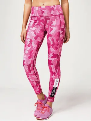 Vegane Damen-Sportbekleidung Tarnung Gym Leggings | Mehrere Farben