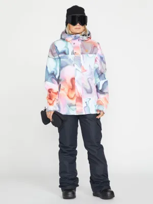 Volcom Bolt Isolierte Frauen-Snowboard- & Skijacke Nebula Print Volcom