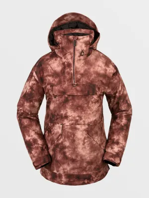 Volcom Fern Isolierter Gore Pullover Rosa Salz Wäsche Volcom