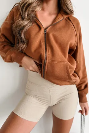 Gewinnen hat Vorrang Kapuzenpullover (Kamel)