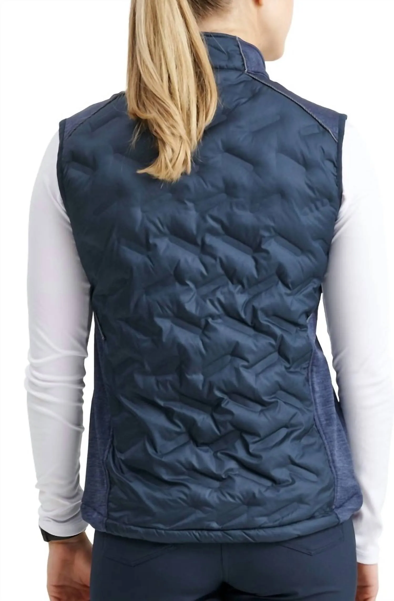 Elgin Hybrid Weste für Damen in Marineblau