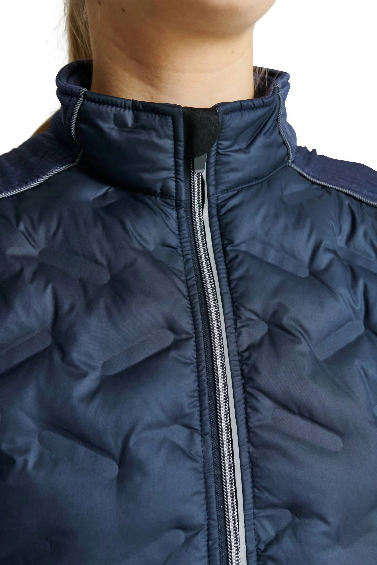 Elgin Hybrid Weste für Damen in Marineblau