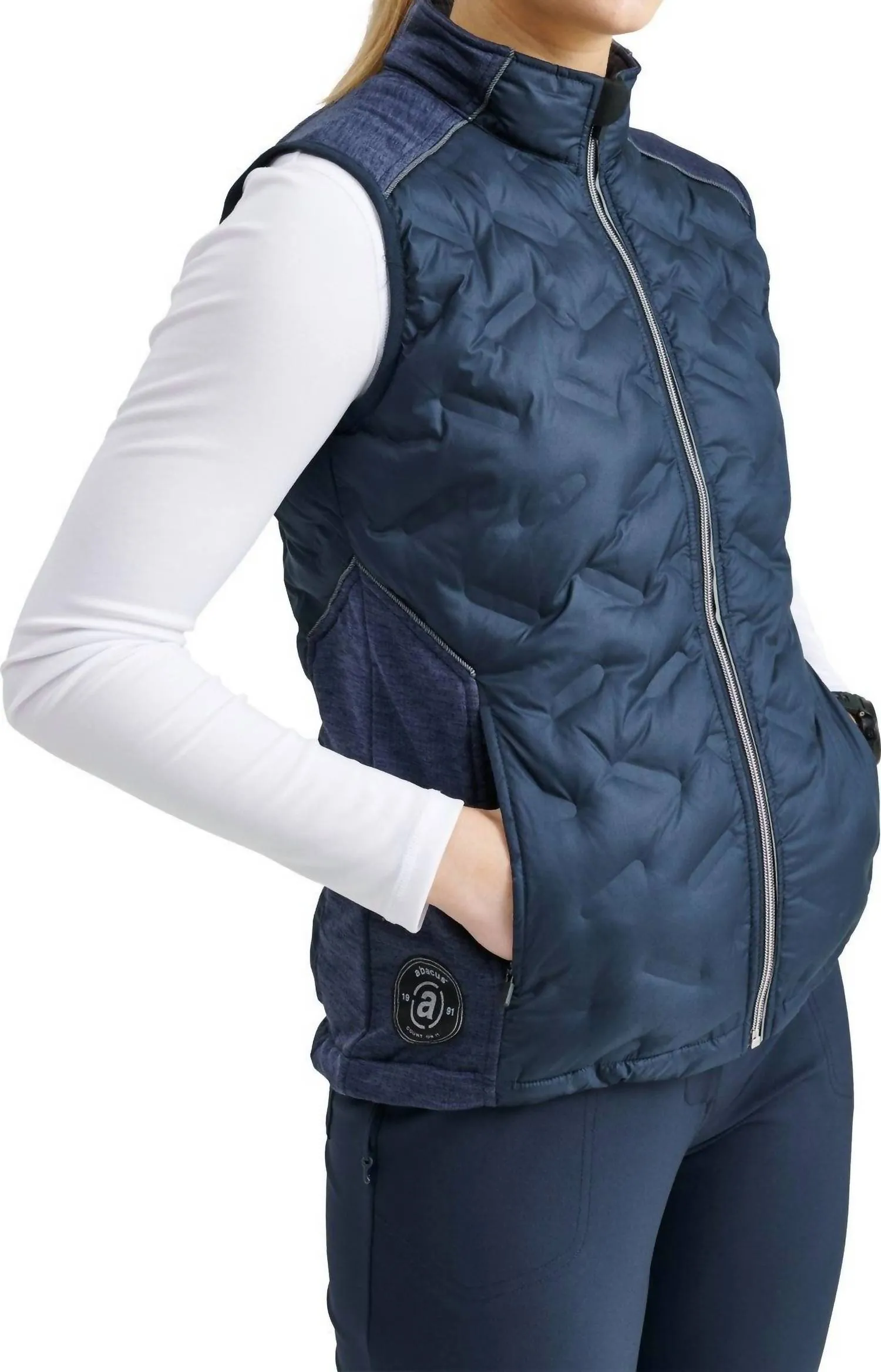 Elgin Hybrid Weste für Damen in Marineblau