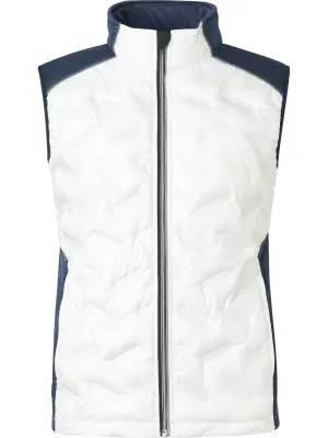 Elgin Hybrid Weste für Damen in Weiß/Navy