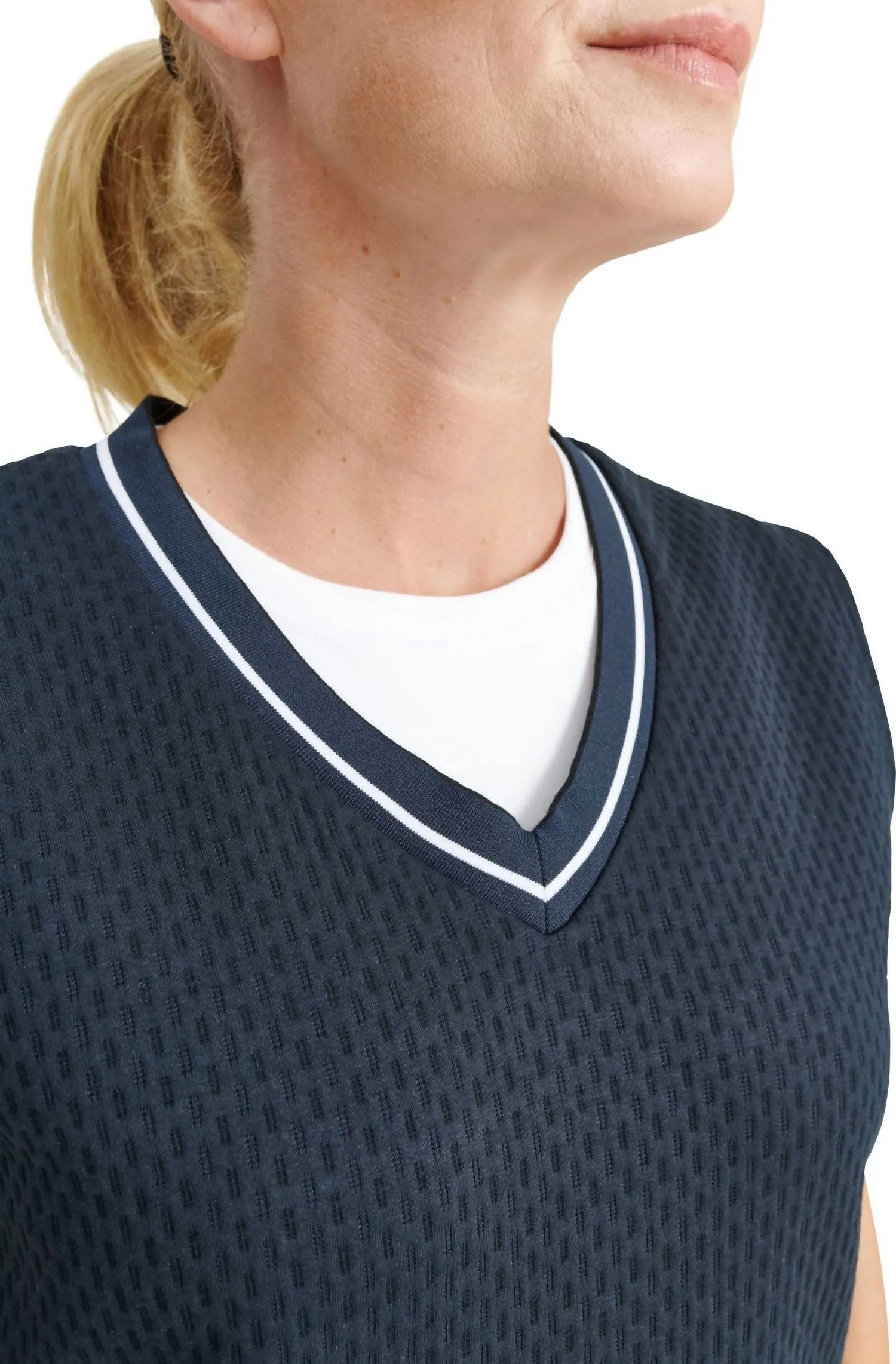 Damen Funktionsweste in Marineblau