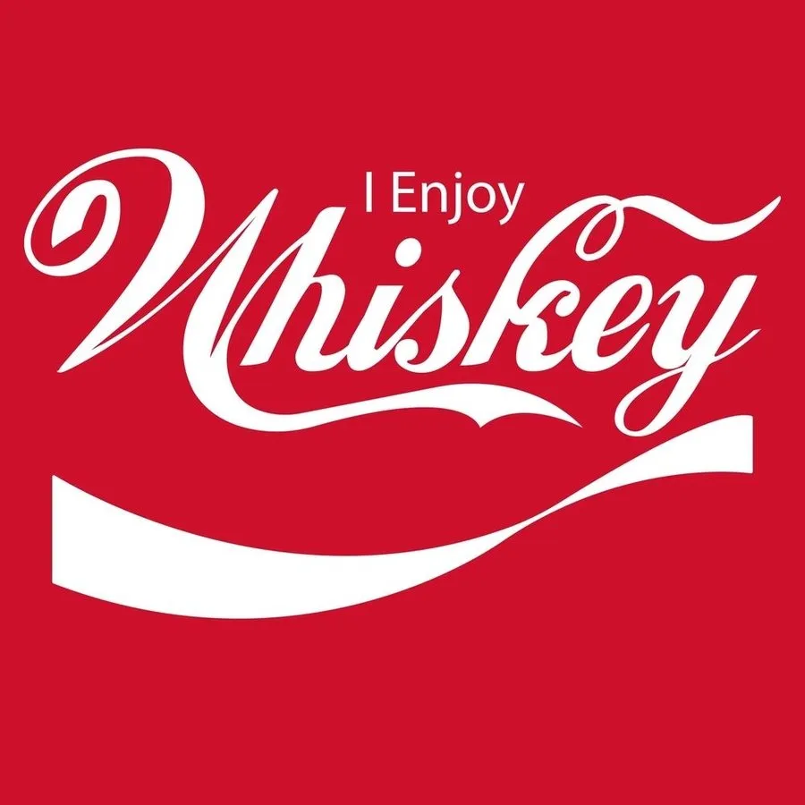 Damen V-Ausschnitt Whiskey-Shirt - Rot