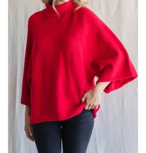 Work On It Pullover in Tomatenrot